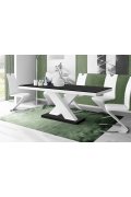 Stół Xenon 140 Dąb Artisan / Czarny Super Decor